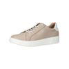 Sneaker HUSH PUPPIES "Hush Puppies Sneaker Leder", Damen, Gr. 38, grau (silber, grau), Leder, casual, Schuhe