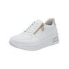 Sneaker RIEKER "Rieker Sneaker Synthetik", Damen, Gr. 42, weiß, Synthetik, casual, Schuhe