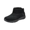 Stiefelette SKECHERS "Skechers Stiefelette Veloursleder", Damen, Gr. 38, schwarz, Veloursleder, casual, Schuhe