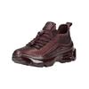 Sneaker STEVE MADDEN "STEVE MADDEN Sneaker Lederimitat/Textil", Damen, Gr. 41, rot (cherry), Lederimitat, Textil, casual, Schuhe