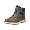 Schnürstiefelette TOM TAILOR "Tom Tailor Stiefelette Lederimitat/Textil", Herren, Gr. 43, braun (espresso), Lederimitat, Textil, casual, Schuhe
