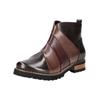 Stiefelette REGARDE LE CIEL "Regarde Le Ciel Stiefelette Leder", Damen, Gr. 40, braun (dunkelbraun), Leder, casual, Schuhe