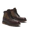 Schnürboots TIMBERLAND "BRITTON ROADMID LACE UP BOOT", Gr. 41, burgundy full grain, Leder, sportlich, Schuhe, Winterstiefel, Schnürstiefel, Winterschuhe