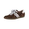 Sneaker PAUL GREEN "Paul Green Sneaker Leder", Damen, Gr. 37,5, braun (braun, beige), Leder, casual, Schuhe