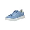 Sneaker ARA "Ara Sneaker Leder", Damen, Gr. 43, blau (blau, weiß), Leder, casual, Schuhe