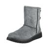 Stiefelette LEGERO "Legero Stiefelette Veloursleder", Damen, Gr. 40, grau (mittelgrau), Veloursleder, casual, Schuhe