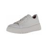 Sneaker GABOR "Gabor Sneaker Nappaleder", Damen, Gr. 40,5, weiß, Nappaleder, casual, Schuhe