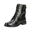 Schnürstiefelette BAGATT "BAGATT Stiefelette Nappaleder", Damen, Gr. 39, grün (dunkelgrün), Nappaleder, casual, Schuhe