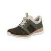 Sneaker RIEKER "Rieker Sneaker Textil", Damen, Gr. 40, grün (moos), Textil, casual, Schuhe