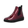 Stiefelette REMONTE "Remonte Stiefelette Lederimitat", Damen, Gr. 42, rot (rot, schwarz), Lederimitat, casual, Schuhe