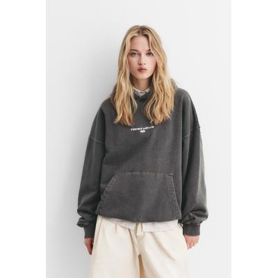 Slogan Graphic Hoodie