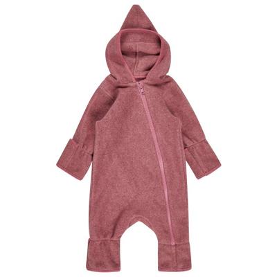 Sterntaler - Kid's Overall Fleece - Overall Gr 56 rot/rosa