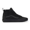 Sneaker VANS "ASHWOOD HI VANSGUARD", Gr. 42,5, schwarz (schwarz, schwarz), Leder, Synthetik, sportlich, Schuhe
