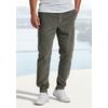 Jogger Pants JOHN DEVIN "- elastische Cordhose im Jogg Pants Style", Herren, Gr. L (52/54), N-Gr, grün (salbei), Cord, Obermaterial: 98% Baumwolle, 2% Elasthan, casual, bequem lang, Hosen, auch in großen Größen