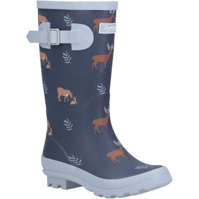 Cotswold Woodland JNR Gummistiefel für Mädchen mit Reh-Motiv Image