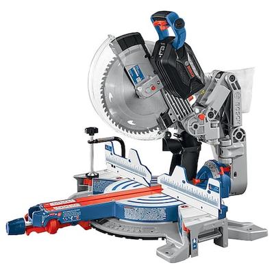BOSCH GCM18V-12GDCN Cordless Miter Saw, 12 in Blade Dia., Max Blade Speed: Not