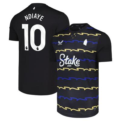 Everton Castore Pro Ausweichtrikot 2025-26 mit Aufdruck Ndiaye 10 Image