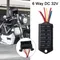 Boîte à fusibles à lame automatique, 6 voies DC 32V, 1 pièce, support de bloc ATC ATO pour Bus, bateau, voiture, moto, pièce de boîte d