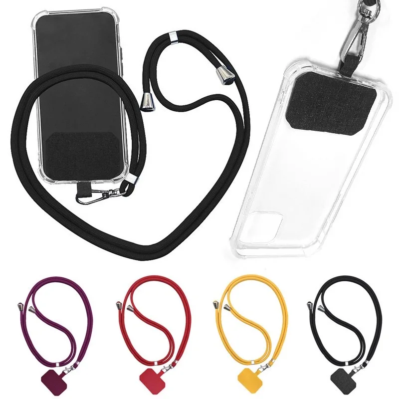 Lanière de téléphone universelle réglable de 150cm, corde suspendue pour téléphone portable, sangles de cou, lanières Anti-perte, accessoires de téléphone portable