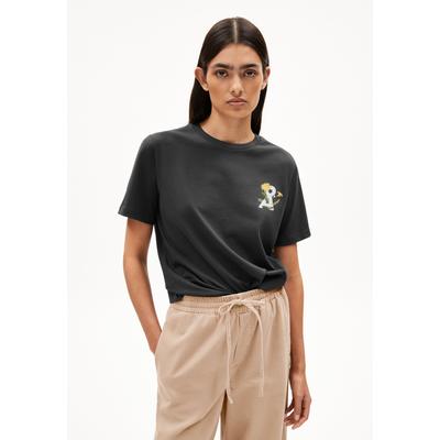 LUALAA DIFFERENCE | T-Shirt aus Bio-Baumwolle - anthrazit (L) Image