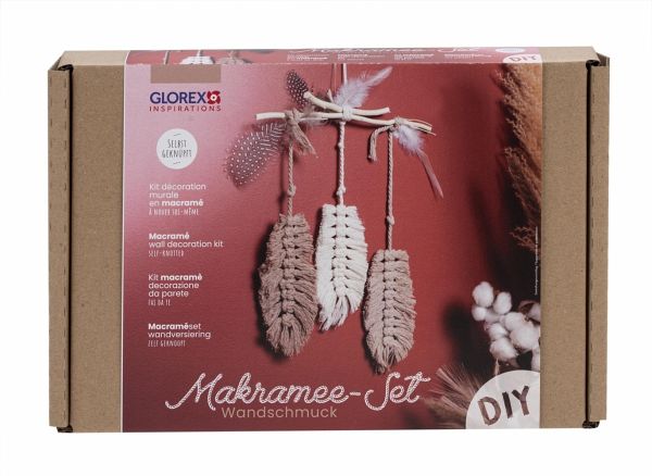 Bastelset Makramee Wandschmuck - Glorex