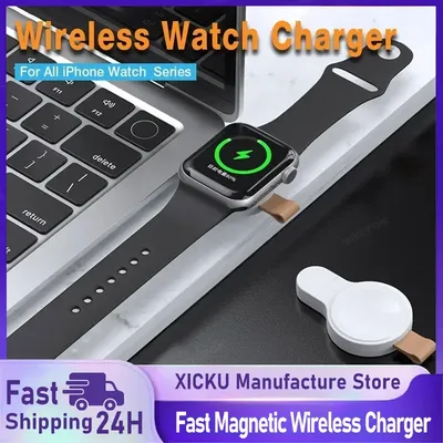 Wireless Magnetic Charger Dock Adapter for Apple Smart Watch 6 7 8 9 SE Ultra IWatch Fast Chargers Portable PD Charging Station