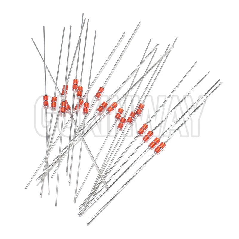 20 Stück MF58 3950 NTC-Thermowiderstand B 5 % 1K 2K 3K 5K 10K 15K 20K 30K 40K 47K 50K 100K 150K 200K 500K 1M Ohm Temperatursensor Image