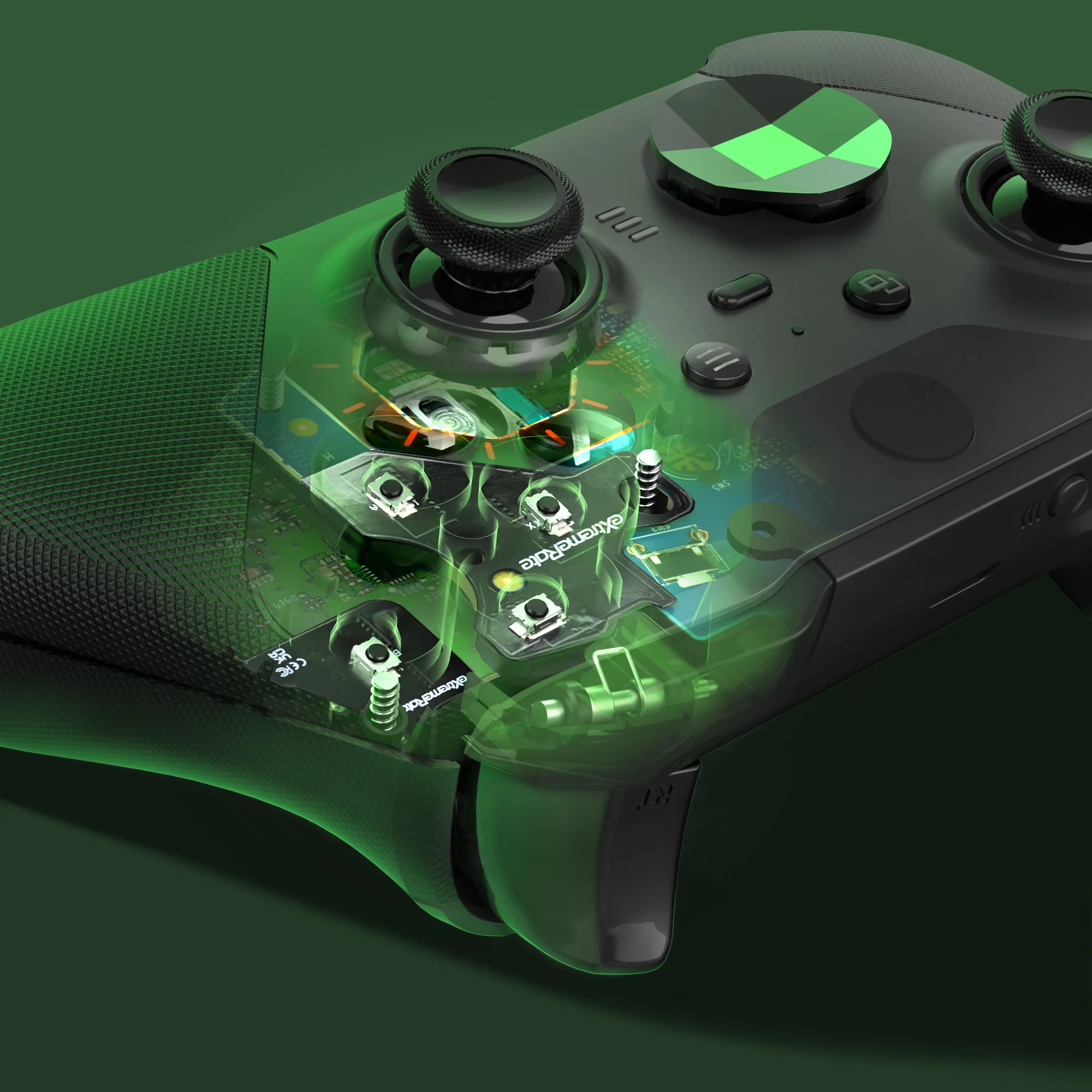 eXtremeRate ABXY Clicky Kit für Xbox Elite Series 2-Core-Controller (Modell 1797), Mouse Clicky Kit Action Buttons Clicky Kit Image