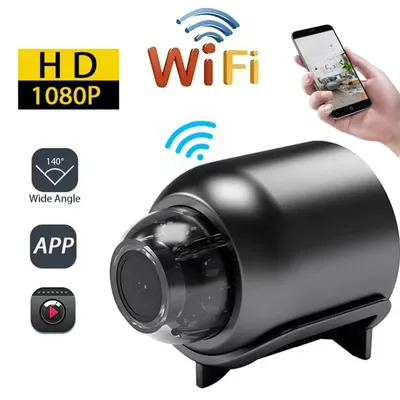 Full 1080P HD X5 Mini WiFi Camera Baby Monitor Home Security Camcorders IR Night Vision Motion Detection Wide Angle IP Cameras