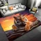 KK013D Printing Tiger Pattern Carpet Living Room Sofa Large Area Rugs Kitchen Entrance Doormat Non Slip Hallway Balcony Floor Ma