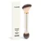 MAANGE Kabuki-Konturpulver, doppelseitig, 2 auf 1 exquisiter Pinsel für Gesichts-Make-up, weiche Faserhaar-Kosmetik, vertieft die Schönheit der Kontur