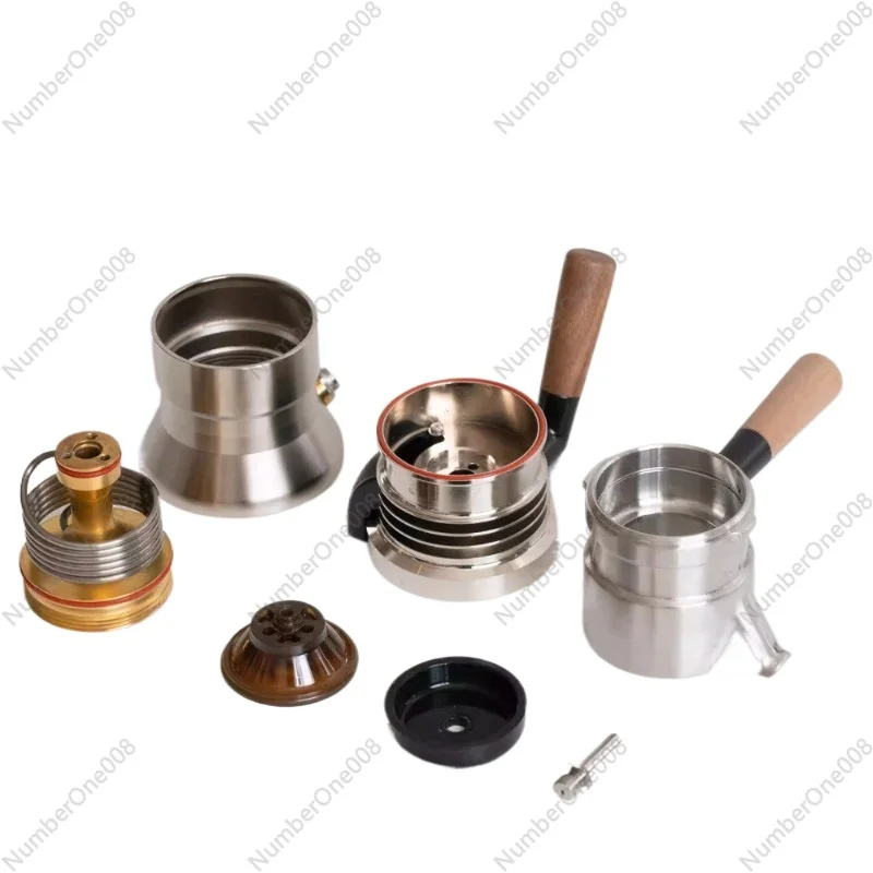 Tragbare Espresso-Kaffeemaschine – kompatibles Mokkakanfenzubehör, nicht originelle Teile