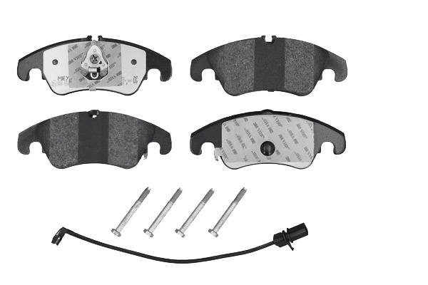 MEYLE Bremsbelagsatz AUDI 025 247 4319/PD 8K0698151J,MBP0837PD,8K0698151 8K0698151B,8K0698151D,8K0698151G,8K0698151H,8K0698151K,8R0698151,8R0698151AG Image