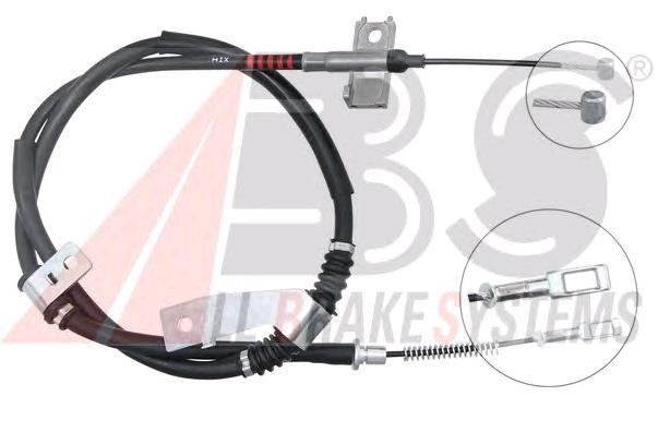 A.B.S. Handbremsseil SSANGYONG K17449 4901008B01,4901008B02,4901008B03 Bremsseil,Seilzug Feststellbremse 4901008B00 Image