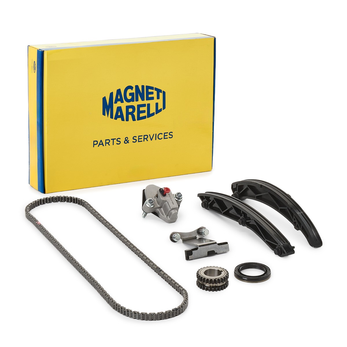 MAGNETI MARELLI Steuerkettensatz OPEL 341500001330 12653686,YQ00689280,0636503 11546879,11588713,12636522,12660119,12661527,11611766,12666025,12672278 Image