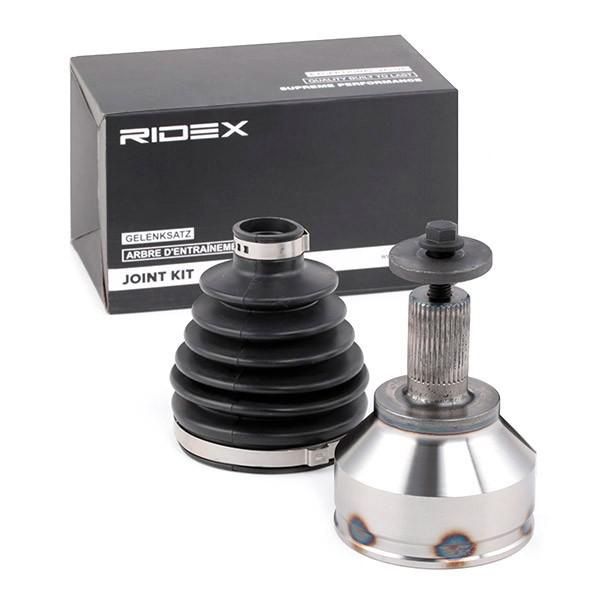 RIDEX Gelenksatz FORD,VOLVO 5J0202 1322209,1322221 Antriebswellengelenk,Gleichlaufgelenk,Antriebsgelenk,Gelenk,Gelenksatz, Antriebswelle