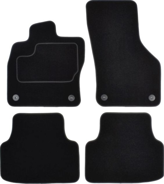 CUSTOPOL Fußmattensatz SKODA SKO85C Autofußmatten Image