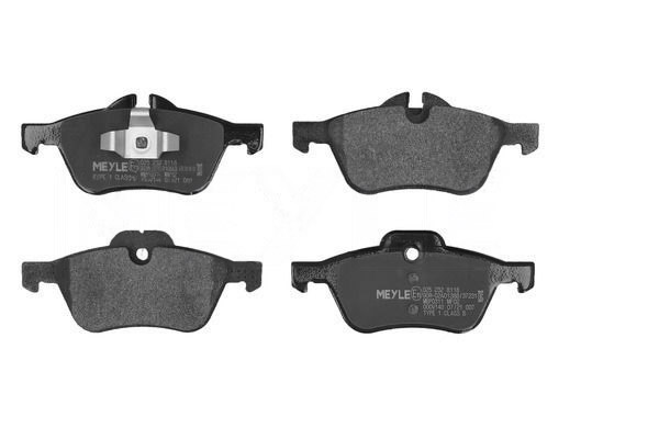 MEYLE Bremsbelagsatz MINI 025 232 8118 2167233,2167235,34116770332 6761287,6770332,MBP0311,1503076,34111503076,34112167233,34112167235,34116761287 Image