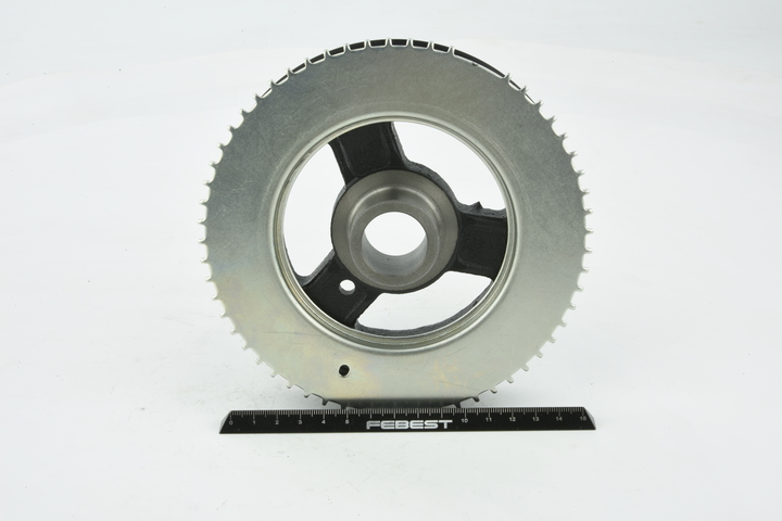 FEBEST Kurbelwellenriemenscheibe MAZDA MZDS-CX7 L3K911400 Kurbelwellenscheibe,Riemenscheibe, Kurbelwelle Image
