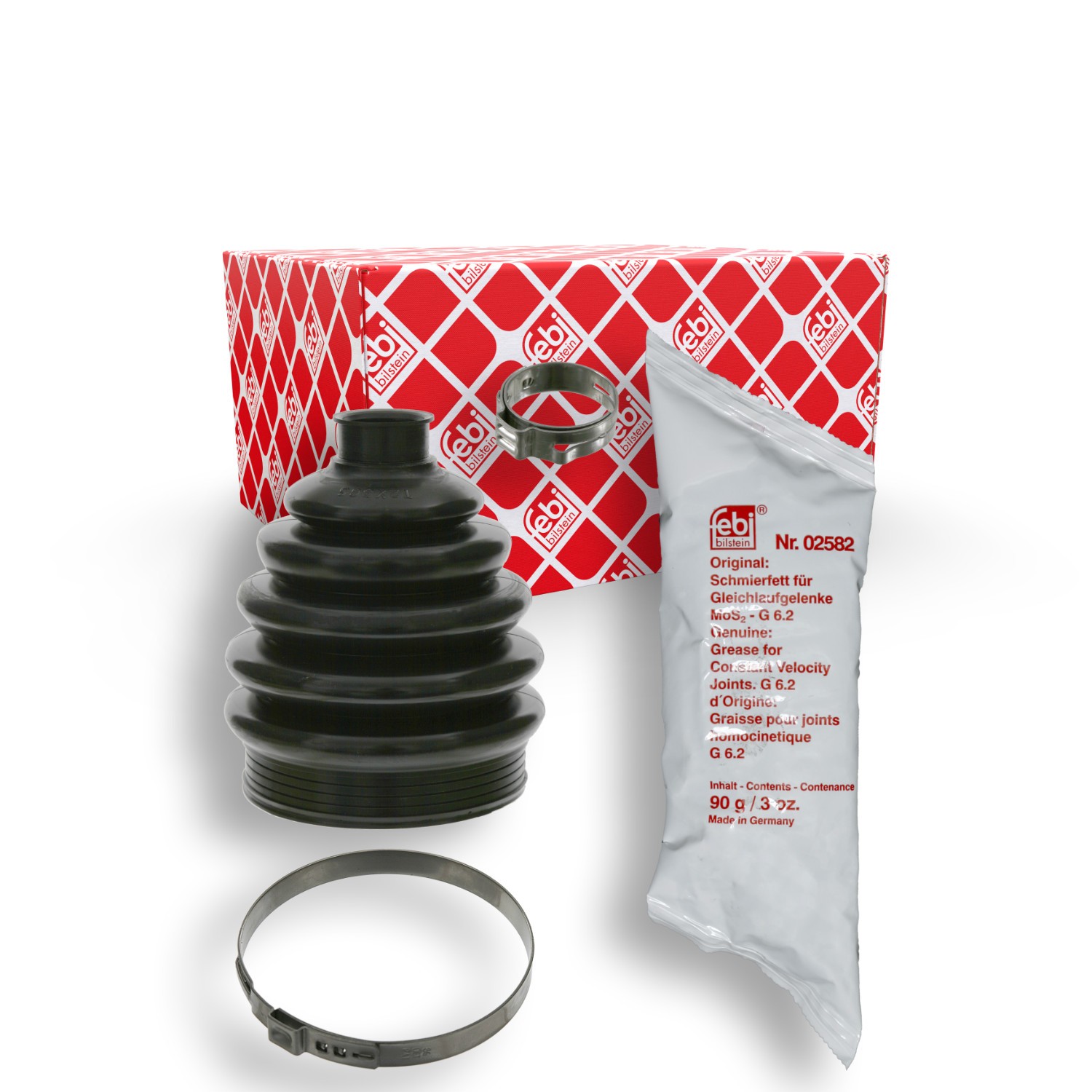 FEBI BILSTEIN Achsmanschette OPEL,VAUXHALL 01438 00374212,090446236,90446236 0374212,1603188,090444342,374212,90444342 Image