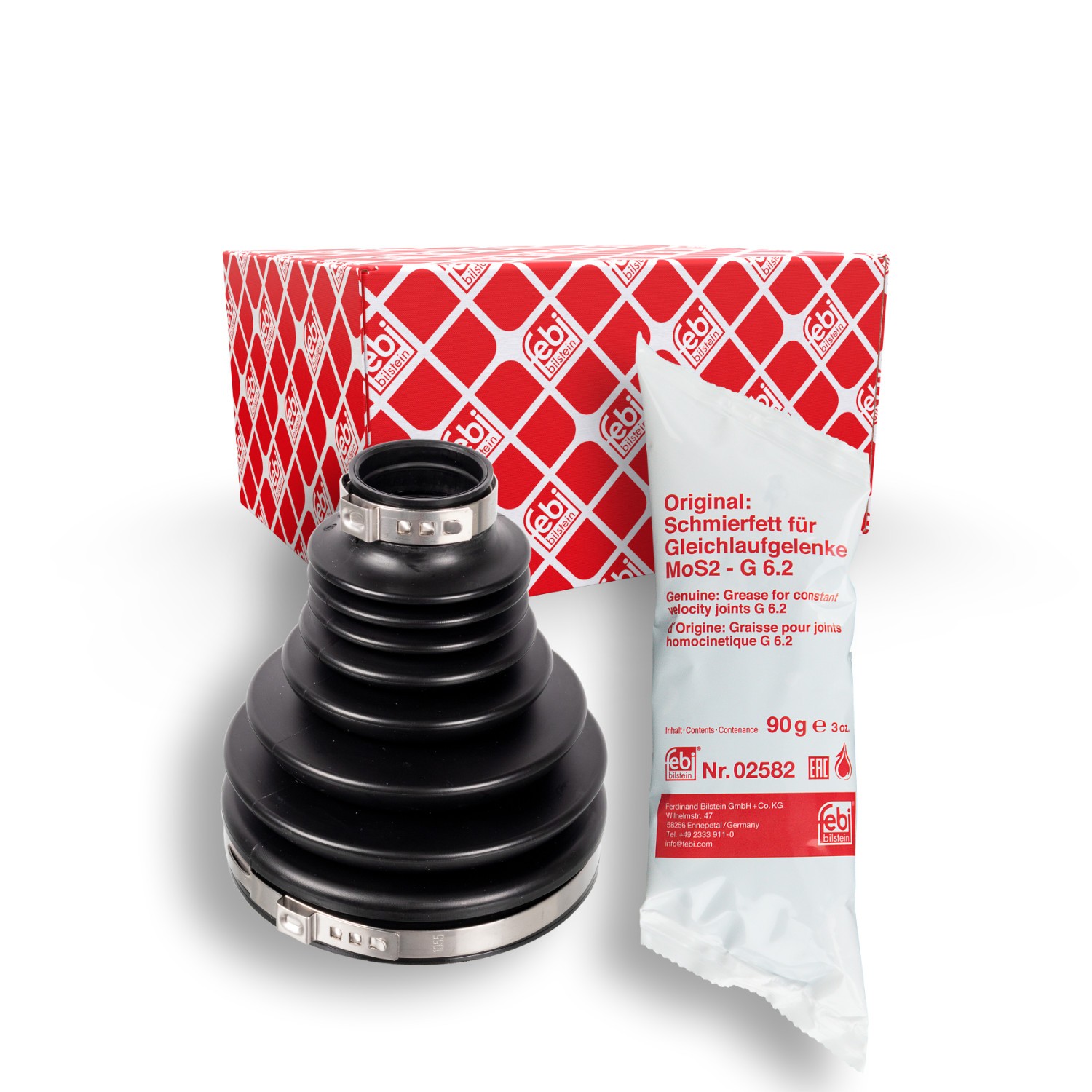 FEBI BILSTEIN Achsmanschette FORD 172654 46308943SK1,1774298,1774298SK 1787353SK,1787354,1787354SK1,46308943,1774393,1774393SK1,1787353 Image