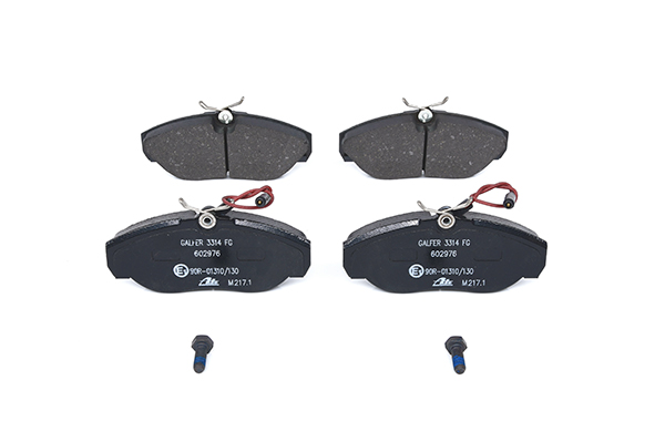 ATE Bremsbelagsatz FIAT,PEUGEOT,CITROËN 13.0460-2976.2 425451,71752980,77362212 9945788,425116,425117 Image