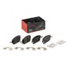 BREMBO Bremsbelagsatz MAZDA P 49 067 DNYJ3328ZA,DNYJ3328ZB,DNYJ3328ZC VAY03328Z,DNYJ3328Z