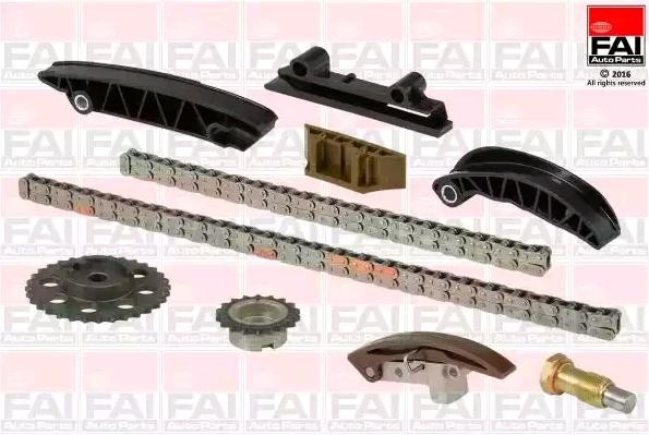 FAI AutoParts Steuerkettensatz VW,AUDI,SEAT TCK209NG 1557942,95510546500,95510546501 95510550300,021109465B,03H109465,03H109503,1557076,PAB109503