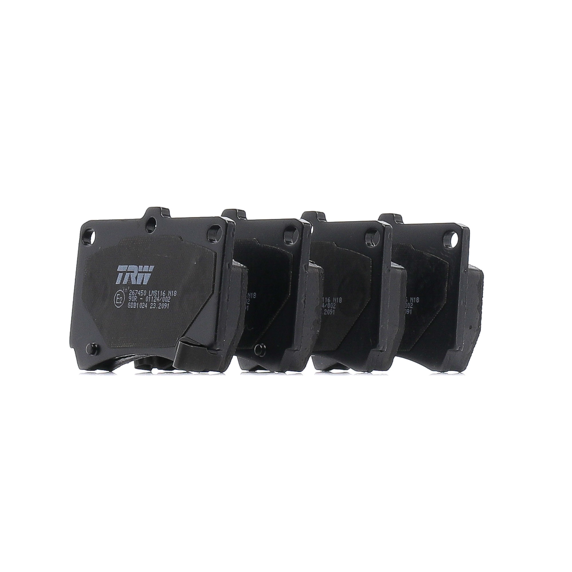 TRW Bremsbelagsatz KIA,MAZDA GDB1024 B5Y83328ZB,BCYW3328ZA9F,DCY03328ZB F1CZ2001A,B4Y63328ZA,B5Y83323Z,BRYO3328Z,DCY13328Z,DCY53328Z,B4Y53323Z Image