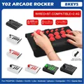 Per Switch/PS4/PS3/Xbox One/PC Gioco di combattimento Joystick Gioco per PC wireless Joystick Bluetooth Arcade Game Stick Joystick Controller
