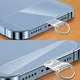 1-20PCS Universale Del Telefono Mobile Anti-perso Cordino Carta Guarnizione Trasparente Tpu Staccabile Telefono Cavo Appeso Cinghia Patch Tether