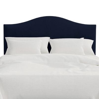 Vanessa Headboard - Arched, Arched/Velvet Ink, Queen - Grandin Road