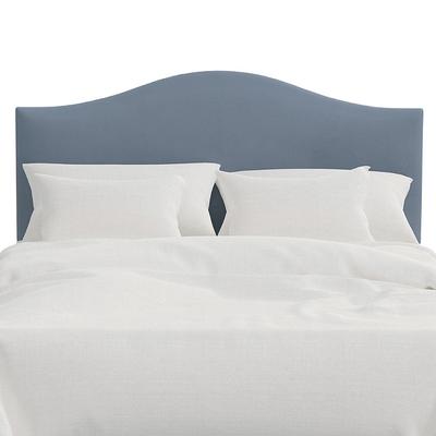Vanessa Headboard - Arched, Arched/Velvet Ocean, King - Grandin Road