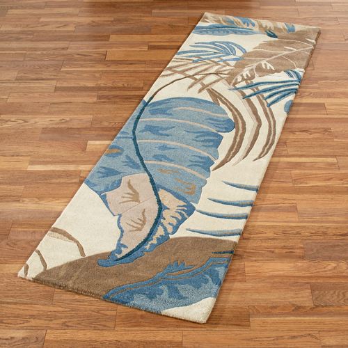 Rainforest Rug Runner 2'3"" x 8', 2'3"" x 8', Ivory